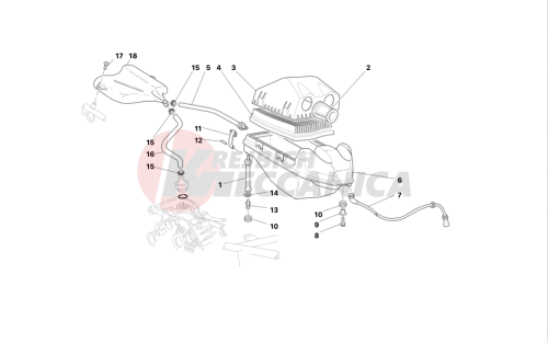 AIR INDUCTIO AND OIL VENT