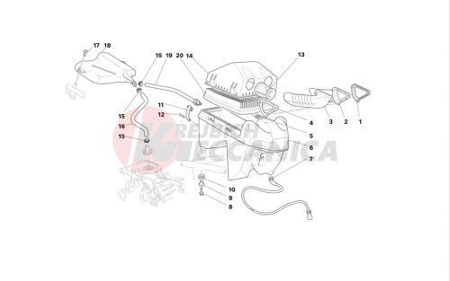 AIR INDUCTIO AND OIL VENT