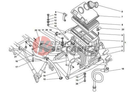 AIR INDUCTIO AND OIL VENT