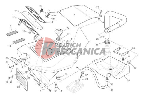 AIR INDUCTIO AND OIL VENT