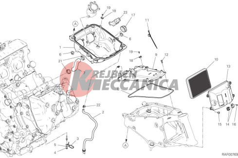 AIR INTAKE AND OIL BREATHER 