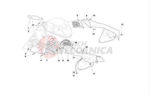 AIR INTAKE - OIL BREATHER