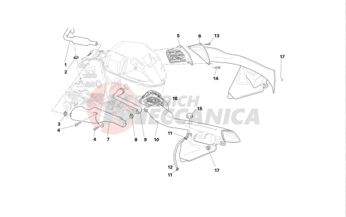 AIR INTAKE - OIL BREATHER