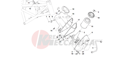 AIR INTAKE - OIL BREATHER