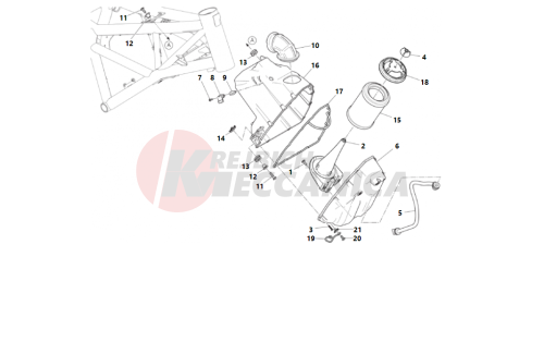 AIR INTAKE - OIL BREATHER