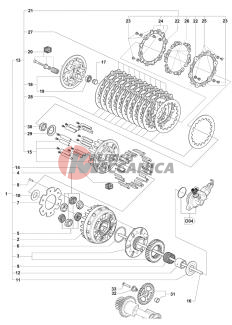 Automatic Clutch Assembly Tv Scs