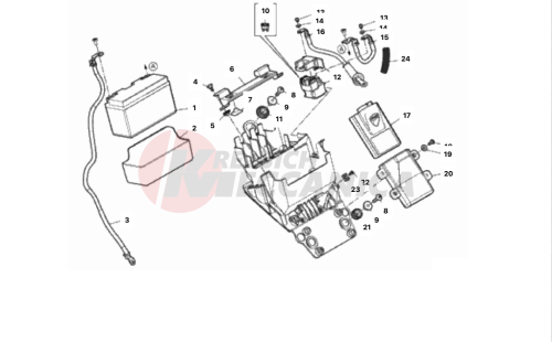 BATTERY HOLDER