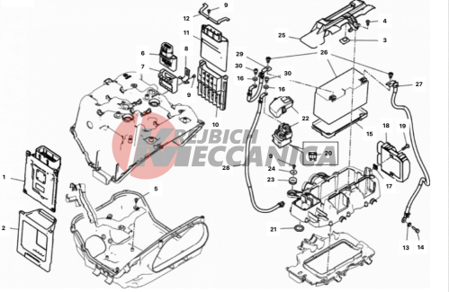 BATTERY HOLDER