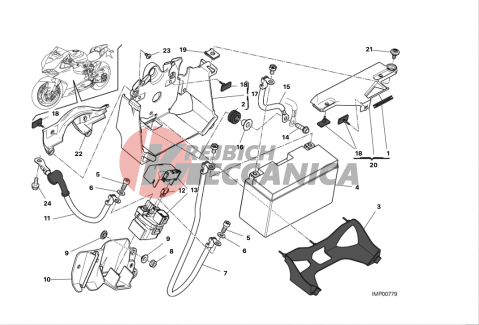 BATTERY HOLDER
