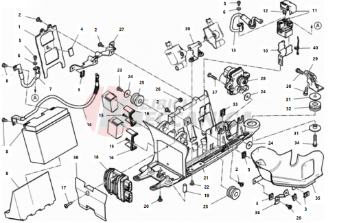 BATTERY HOLDER