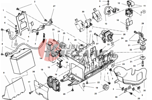 BATTERY HOLDER