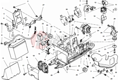 BATTERY HOLDER