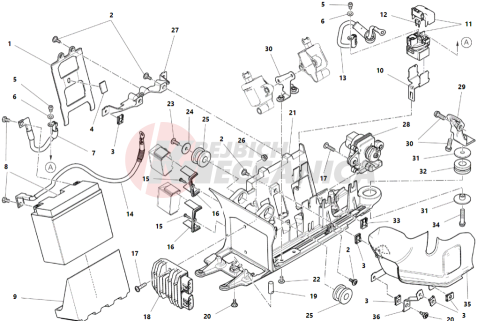 BATTERY HOLDER