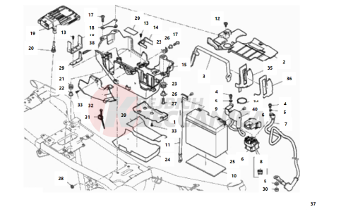 BATTERY HOLDER