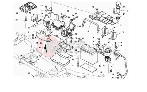 BATTERY HOLDER