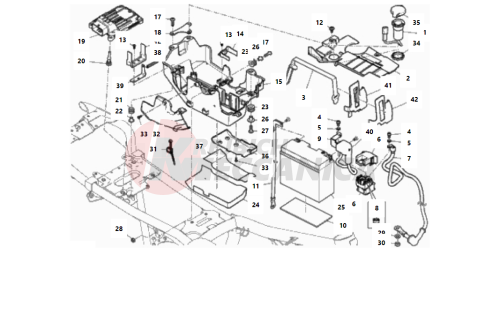 BATTERY HOLDER