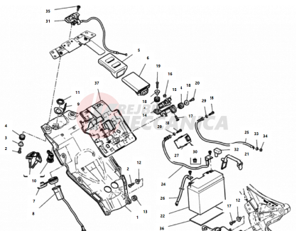 BATTERY HOLDER