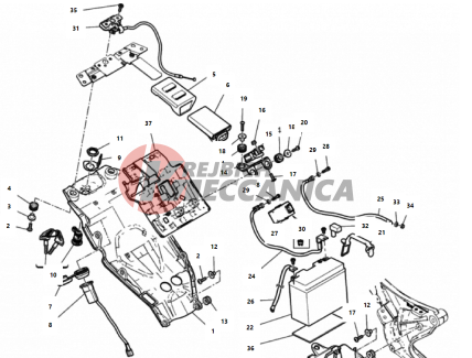 BATTERY HOLDER