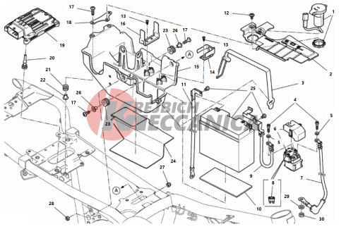 BATTERY HOLDER