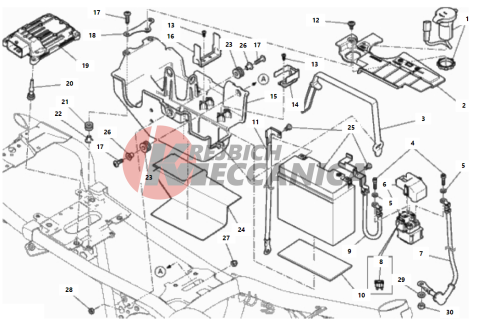 BATTERY HOLDER