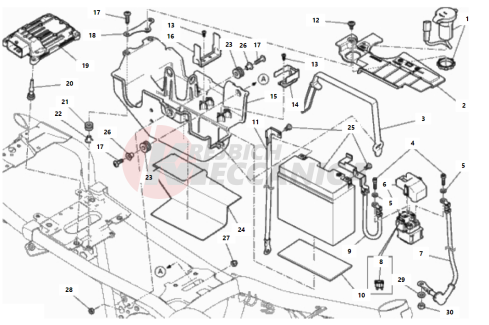 BATTERY HOLDER