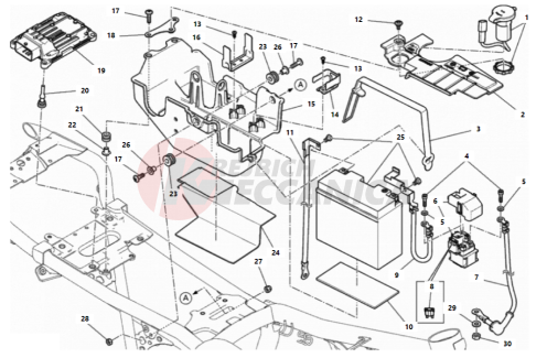 BATTERY HOLDER