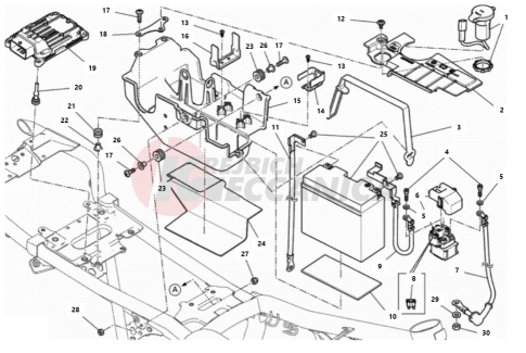 BATTERY HOLDER