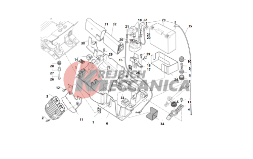 BATTERY HOLDER