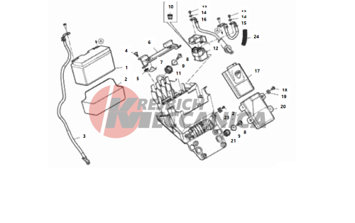 BATTERY HOLDER