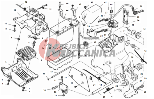 BATTERY HOLDER