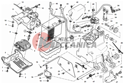 BATTERY HOLDER