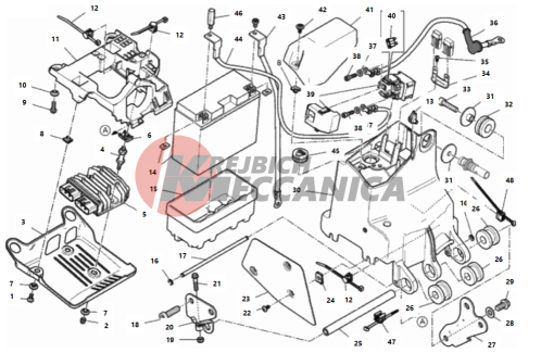 BATTERY HOLDER 2