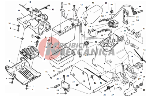 BATTERY HOLDER