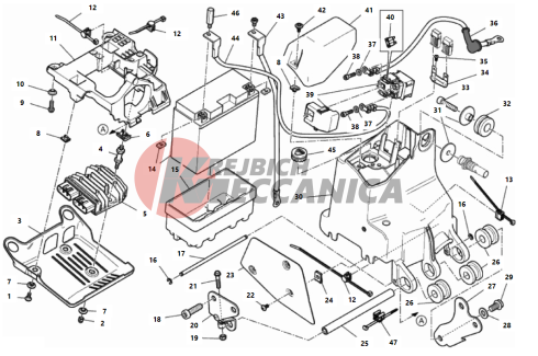 BATTERY HOLDER