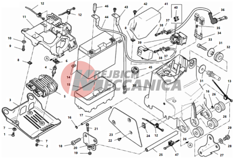 BATTERY HOLDER