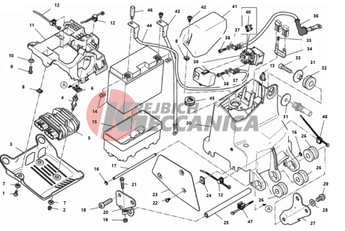 BATTERY HOLDER