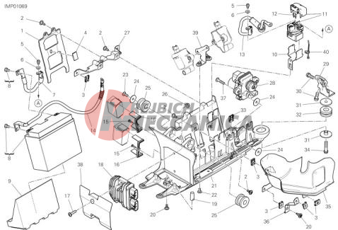 BATTERY HOLDER