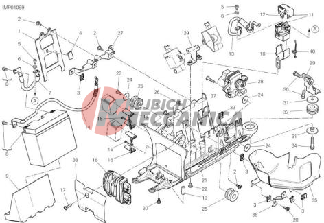 BATTERY HOLDER [MOD: XST:AUS,BLG,EUR,GSO,ROK]