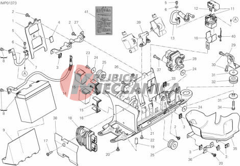 BATTERY HOLDER [MOD: XST: JAP]