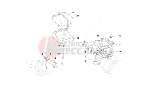 Battery support