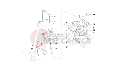 Battery support