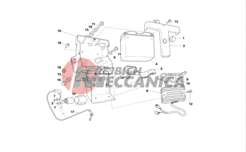 Battery support