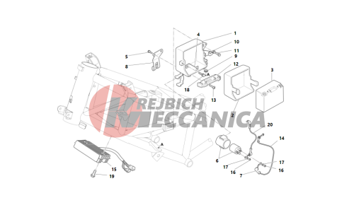 Battery support