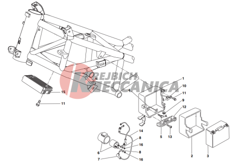 Battery support