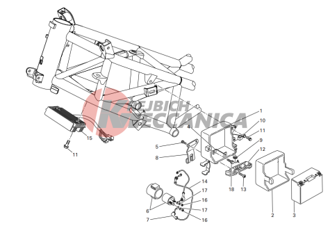 Battery support