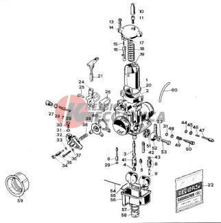 CARBURETTOR LAG.SECA
