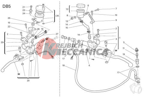 CLUTCH AND BRAKE CONTROL (DB5)
