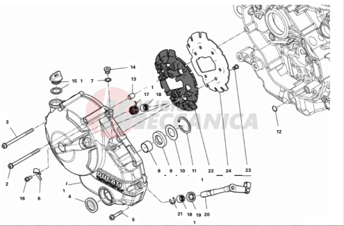 CLUTCH COVER