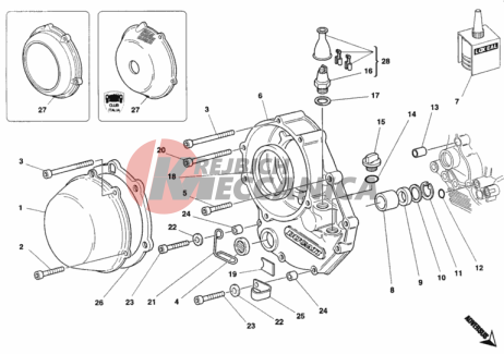 CLUTCH COVER