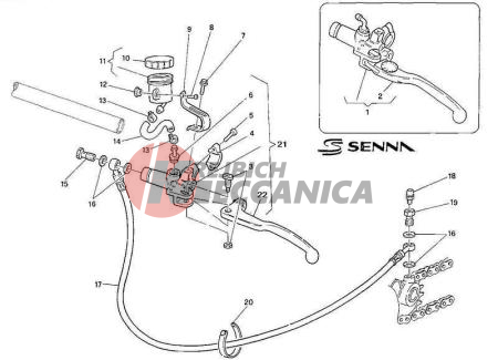 CLUTCH MASTER CYLINDER SENNA